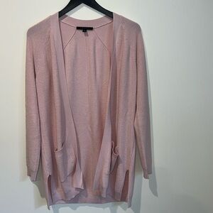 Women’s pink cardigan size small